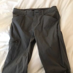 Patagonia grey Quandary hiking pants